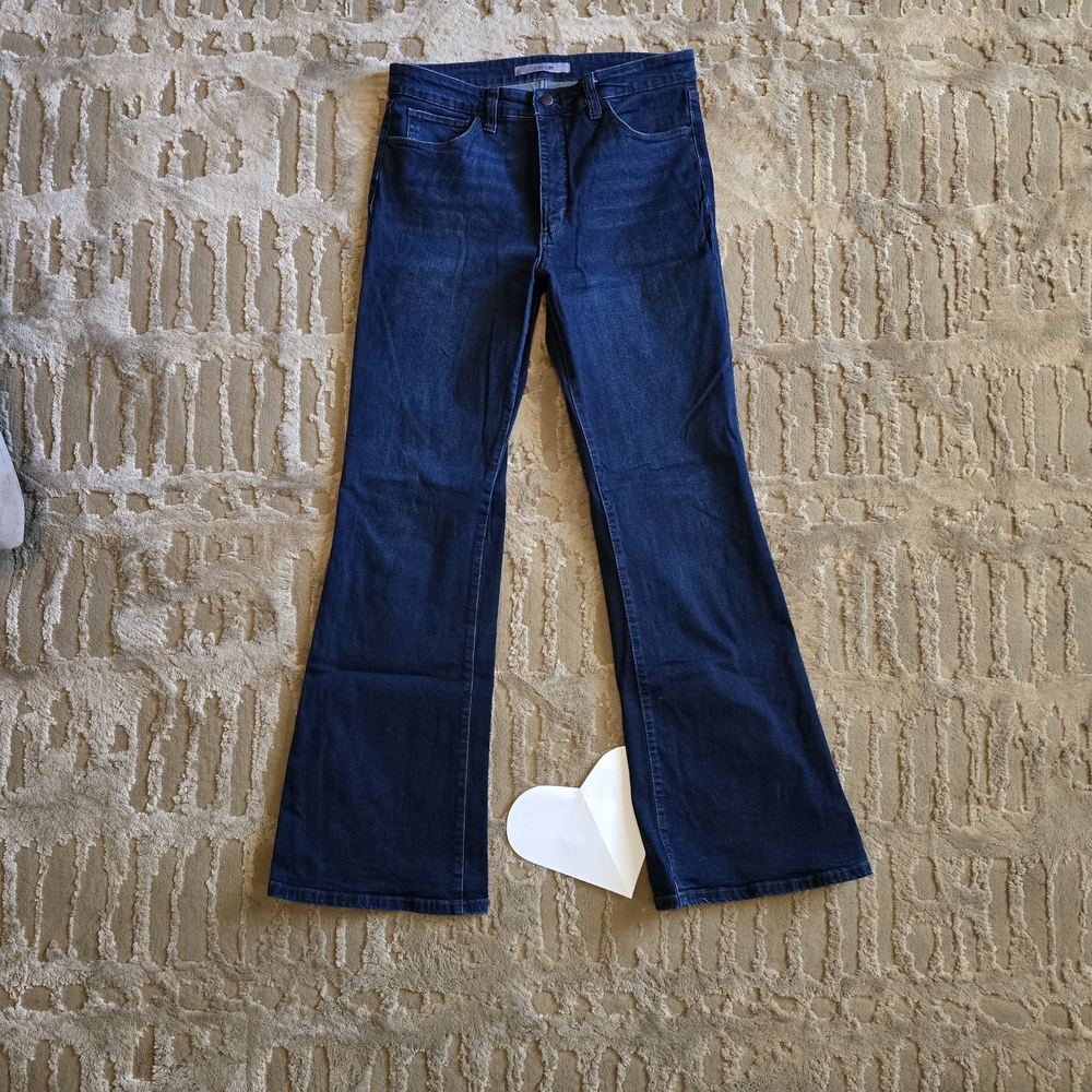 Joe's Jeans Blue Flare Wide Leg Denim